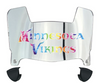 Minnesota Vikings Limited Edition Mini Football Helmet Visor Shield w/ Clips - PICK VISOR & LOGO COLOR