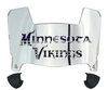 Minnesota Vikings Limited Edition Mini Football Helmet Visor Shield w/ Clips - PICK VISOR & LOGO COLOR