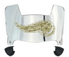 Minnesota Vikings Limited Edition Mini Football Helmet Visor Shield w/ Clips - PICK VISOR & LOGO COLOR