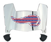 Minnesota Vikings Limited Edition Mini Football Helmet Visor Shield w/ Clips - PICK VISOR & LOGO COLOR