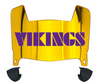 Minnesota Vikings Retro Throwback Mini Football Helmet Visor Shield w/ Clips - PICK VISOR & LOGO COLOR