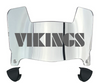 Minnesota Vikings Retro Throwback Mini Football Helmet Visor Shield w/ Clips - PICK VISOR & LOGO COLOR