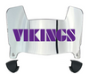 Minnesota Vikings Retro Throwback Mini Football Helmet Visor Shield w/ Clips - PICK VISOR & LOGO COLOR