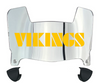 Minnesota Vikings Retro Throwback Mini Football Helmet Visor Shield w/ Clips - PICK VISOR & LOGO COLOR