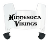 Minnesota Vikings Mini Football Helmet Visor Shield w/ Clips - PICK VISOR & LOGO COLOR