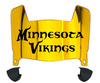 Minnesota Vikings Mini Football Helmet Visor Shield w/ Clips - PICK VISOR & LOGO COLOR