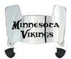 Minnesota Vikings Mini Football Helmet Visor Shield w/ Clips - PICK VISOR & LOGO COLOR