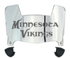 Minnesota Vikings Mini Football Helmet Visor Shield w/ Clips - PICK VISOR & LOGO COLOR