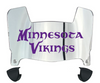 Minnesota Vikings Mini Football Helmet Visor Shield w/ Clips - PICK VISOR & LOGO COLOR