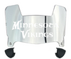 Minnesota Vikings Mini Football Helmet Visor Shield w/ Clips - PICK VISOR & LOGO COLOR