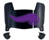 Minnesota Vikings Mini Football Helmet Visor Shield w/ Clips - PICK VISOR & LOGO COLOR