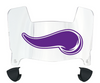 Minnesota Vikings Mini Football Helmet Visor Shield w/ Clips - PICK VISOR & LOGO COLOR