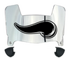 Minnesota Vikings Mini Football Helmet Visor Shield w/ Clips - PICK VISOR & LOGO COLOR