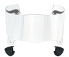 Minnesota Vikings Mini Football Helmet Visor Shield w/ Clips - PICK VISOR & LOGO COLOR
