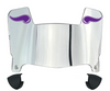 Minnesota Vikings Mini Football Helmet Visor Shield w/ Clips - PICK VISOR & LOGO COLOR
