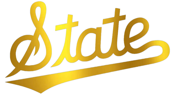 Mississippi State Bulldogs GOLD CHROME MIRROR Team Logo Premium DieCut Vinyl Decal PICK SIZE