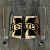 Mississippi State Bulldogs Mini Football Helmet Visor Shield w/ Clips - PICK VISOR & LOGO COLOR