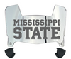 Mississippi State Bulldogs Mini Football Helmet Visor Shield w/ Clips - PICK VISOR & LOGO COLOR