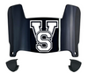 Mississippi Valley State Delta Devils Mini Football Helmet Visor Shield w/ Clips - PICK VISOR & LOGO COLOR