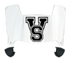 Mississippi Valley State Delta Devils Mini Football Helmet Visor Shield w/ Clips - PICK VISOR & LOGO COLOR