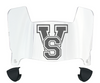 Mississippi Valley State Delta Devils Mini Football Helmet Visor Shield w/ Clips - PICK VISOR & LOGO COLOR