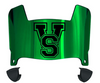 Mississippi Valley State Delta Devils Mini Football Helmet Visor Shield w/ Clips - PICK VISOR & LOGO COLOR