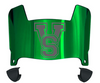 Mississippi Valley State Delta Devils Mini Football Helmet Visor Shield w/ Clips - PICK VISOR & LOGO COLOR