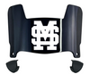 Mississippi State Bulldogs Mini Football Helmet Visor Shield w/ Clips - PICK VISOR & LOGO COLOR