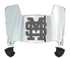 Mississippi State Bulldogs Mini Football Helmet Visor Shield w/ Clips - PICK VISOR & LOGO COLOR