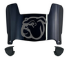 Mississippi State Bulldogs Mini Football Helmet Visor Shield w/ Clips - PICK VISOR & LOGO COLOR