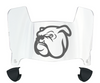 Mississippi State Bulldogs Mini Football Helmet Visor Shield w/ Clips - PICK VISOR & LOGO COLOR