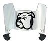 Mississippi State Bulldogs Mini Football Helmet Visor Shield w/ Clips - PICK VISOR & LOGO COLOR