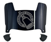 Mississippi State Bulldogs Mini Football Helmet Visor Shield w/ Clips - PICK VISOR & LOGO COLOR