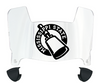 Mississippi State Bulldogs Mini Football Helmet Visor Shield w/ Clips - PICK VISOR & LOGO COLOR
