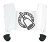 Mississippi State Bulldogs Mini Football Helmet Visor Shield w/ Clips - PICK VISOR & LOGO COLOR