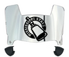 Mississippi State Bulldogs Mini Football Helmet Visor Shield w/ Clips - PICK VISOR & LOGO COLOR