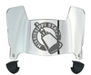 Mississippi State Bulldogs Mini Football Helmet Visor Shield w/ Clips - PICK VISOR & LOGO COLOR