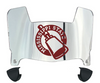 Mississippi State Bulldogs Mini Football Helmet Visor Shield w/ Clips - PICK VISOR & LOGO COLOR