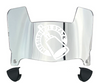 Mississippi State Bulldogs Mini Football Helmet Visor Shield w/ Clips - PICK VISOR & LOGO COLOR