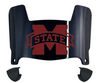 Mississippi State Bulldogs Mini Football Helmet Visor Shield w/ Clips - PICK VISOR & LOGO COLOR