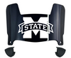 Mississippi State Bulldogs Mini Football Helmet Visor Shield w/ Clips - PICK VISOR & LOGO COLOR