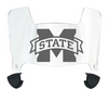 Mississippi State Bulldogs Mini Football Helmet Visor Shield w/ Clips - PICK VISOR & LOGO COLOR