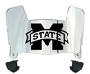 Mississippi State Bulldogs Mini Football Helmet Visor Shield w/ Clips - PICK VISOR & LOGO COLOR