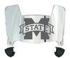 Mississippi State Bulldogs Mini Football Helmet Visor Shield w/ Clips - PICK VISOR & LOGO COLOR