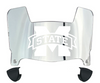 Mississippi State Bulldogs Mini Football Helmet Visor Shield w/ Clips - PICK VISOR & LOGO COLOR