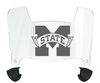 Mississippi State Bulldogs Mini Football Helmet Visor Shield w/ Clips - PICK VISOR & LOGO COLOR