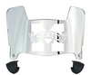 Mississippi State Bulldogs Mini Football Helmet Visor Shield w/ Clips - PICK VISOR & LOGO COLOR
