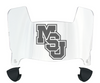 Mississippi State Bulldogs Mini Football Helmet Visor Shield w/ Clips - PICK VISOR & LOGO COLOR