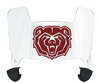 Missouri State Bears Mini Football Helmet Visor Shield w/ Clips - PICK VISOR & LOGO COLOR