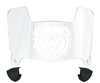 Missouri State Bears Mini Football Helmet Visor Shield w/ Clips - PICK VISOR & LOGO COLOR